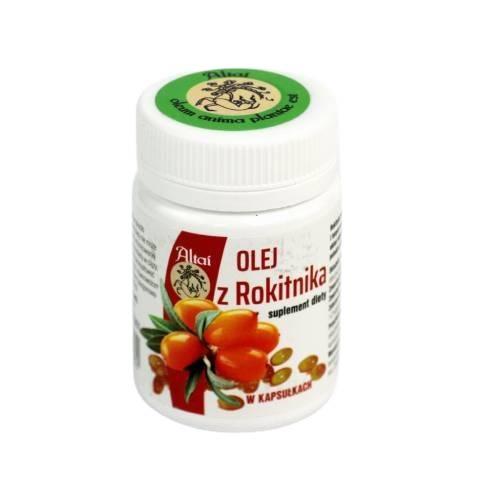 Miniaturka artykułu - Altai Olej Z Rokitnika, 100 kaps.