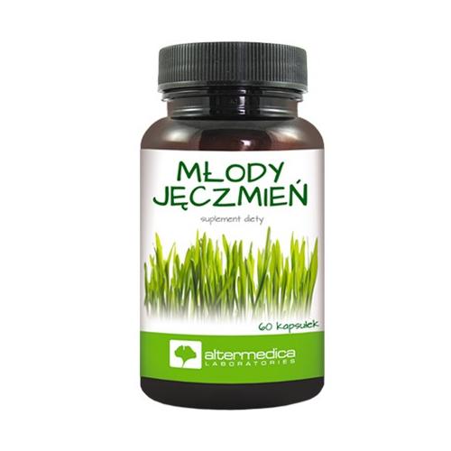 Miniaturka artykułu - Alter Medica Młody Jęczmień, 60 kaps.