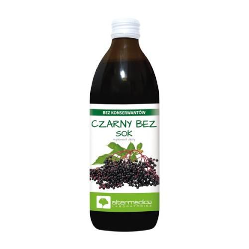 Miniaturka artykułu - Alter Medica Sok Czarny bez, 500 ml