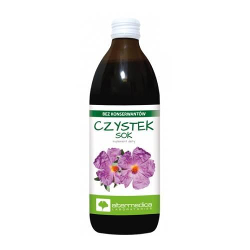 Miniaturka artykułu - Alter Medica Sok Czystek, 500 ml