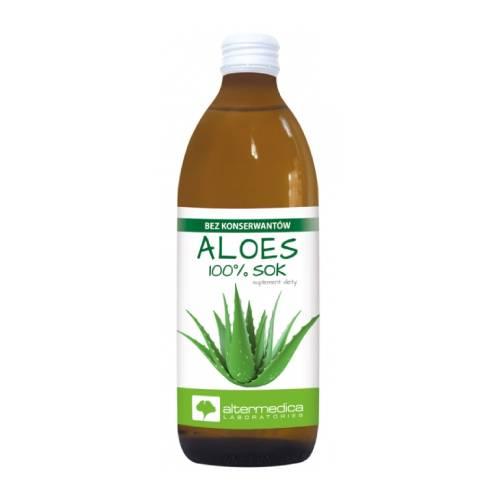 Miniaturka artykułu - Alter Medica Sok z aloesu 99,7%, 500 ml