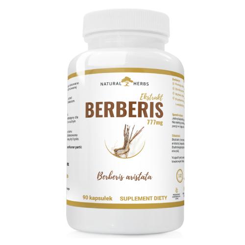 Miniaturka artykułu - Altopharma Berberis Extract 777 mg, 90 kaps.