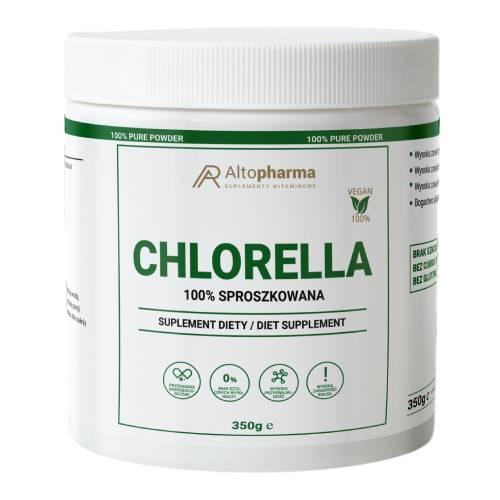 Miniaturka artykułu - ALTOPHARMA, Chlorella sproszkowana, 350 g