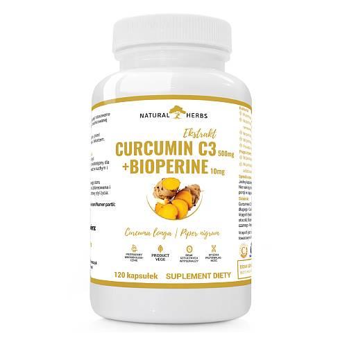 Miniaturka artykułu - ALTOPHARMA Kurkumina + Piperyna, 60 kaps.