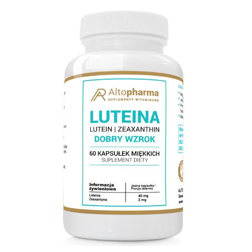 Miniaturka artykułu - ALTOPHARMA Luteina 40 mg, 60 kaps.