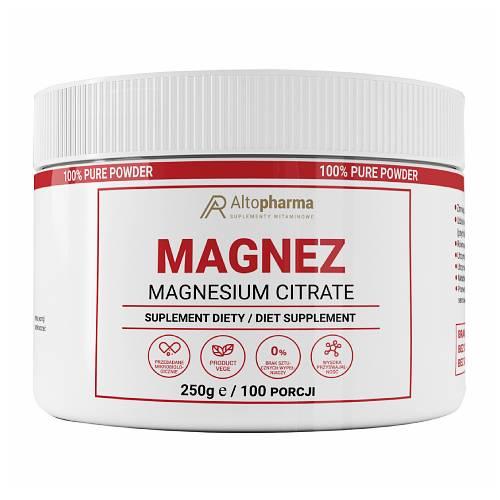 Miniaturka artykułu - ALTOPHARMA Magnez, 250 g