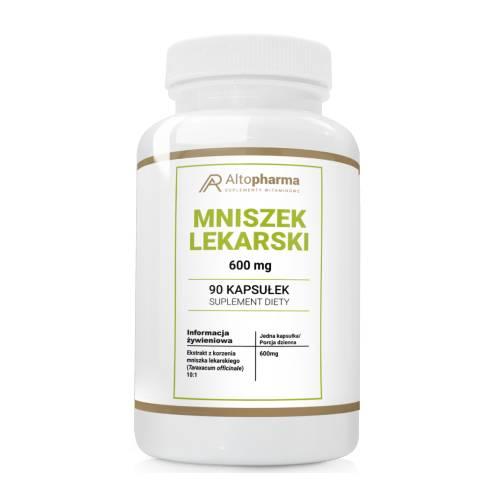 Miniaturka artykułu - Altopharma Mniszek Lekarski 600 mg, 90 kaps.