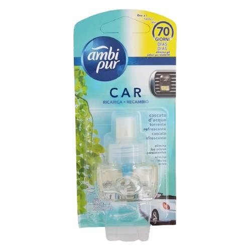 Miniaturka artykułu - AMBI PUR Car Odświeżacz powietrza Wodospad - zapas, 7 ml