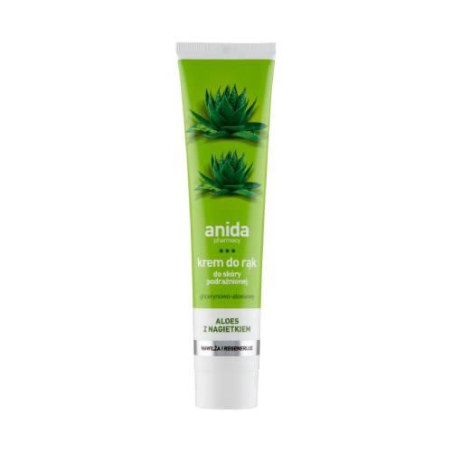 Miniaturka artykułu - ANIDA Krem do rąk glicerynowo-aloesowy z nagietkiem - 125ml (100 ml + 25ml)