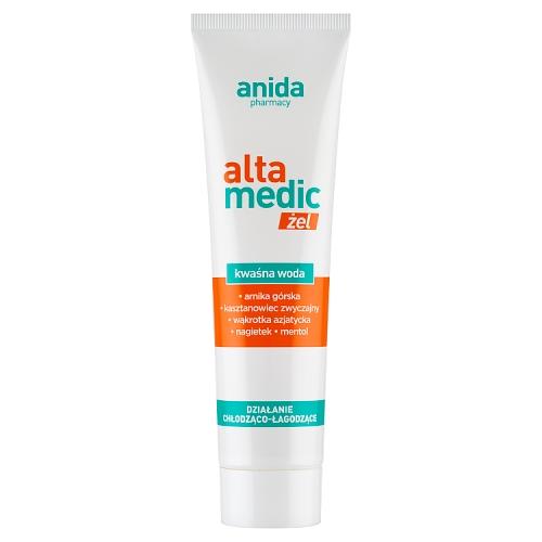 Miniaturka artykułu - Anida Pharmacy Alta Medic Kwaśna woda żel łagodząco-chłodzący, 100 ml