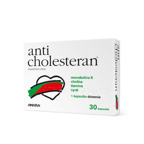 Anticholesteran, 30 tabletek powlekanych