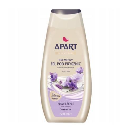 Miniaturka artykułu - Apart Creamy Care Kremowy żel pod prysznic Violet Kiss, 500 ml