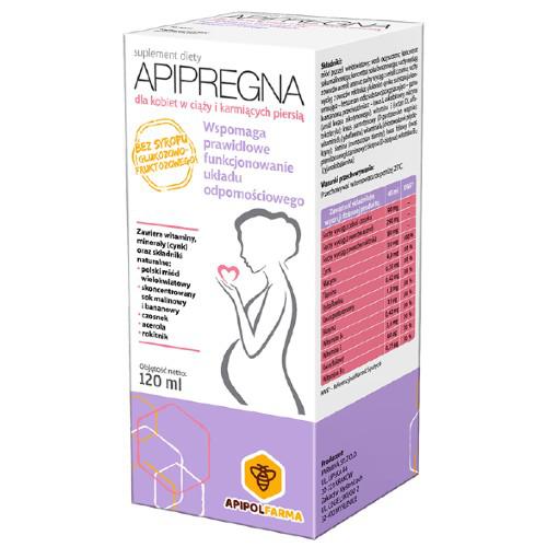 Miniaturka artykułu - APIPREGNA płyn, 120ml