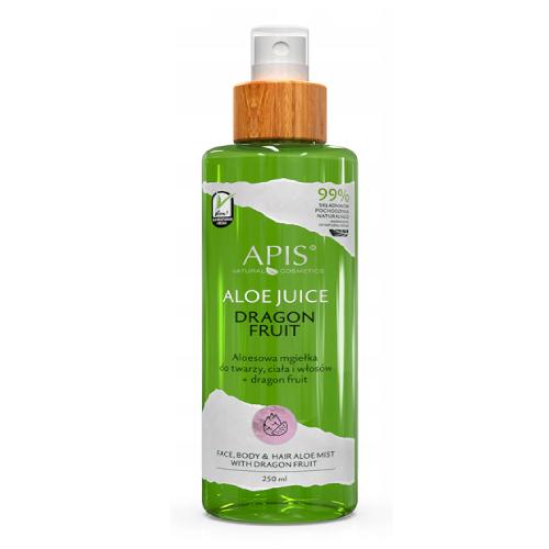 Miniaturka artykułu - APIS Aloesowa mgiełka do twarzy, ciała i włos&oacute;w, 250ml