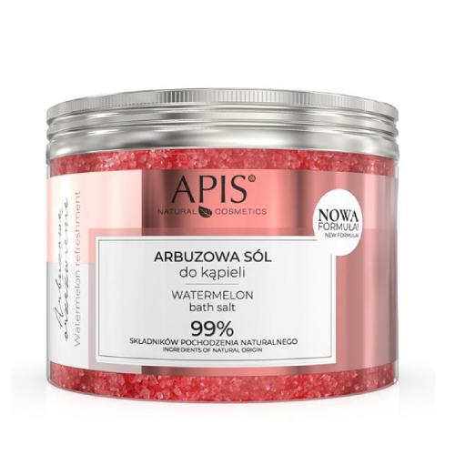 Miniaturka artykułu - APIS Arbuzowa s&oacute;l do kąpieli, 650g