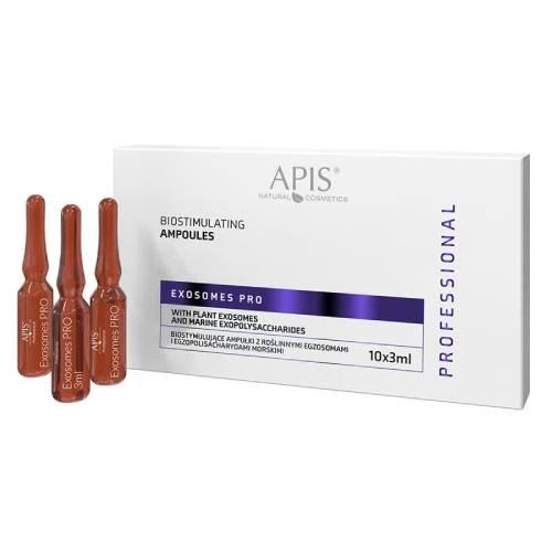 Miniaturka artykułu - APIS Exosomes Pro Biostymulujące ampułki z roślinnymi egzosomami, 10x3ml