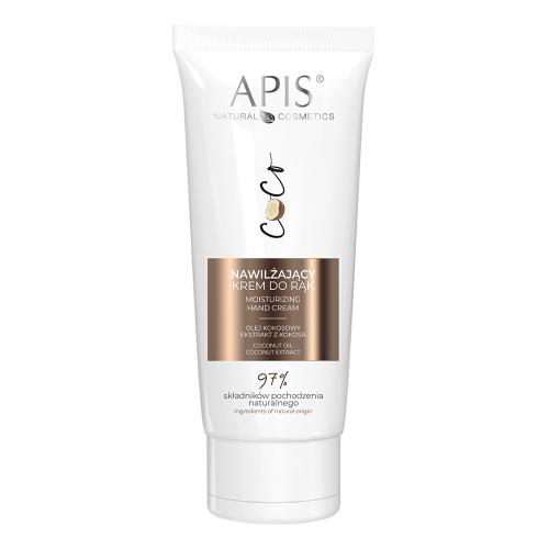 Miniaturka artykułu - APIS Nawilżający krem do rąk z olejem kokosowym i ekstraktem z kokosa, 50ml