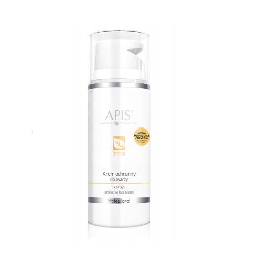 Miniaturka artykułu - APIS Krem ochronny do twarzy z SPF30, 100ml