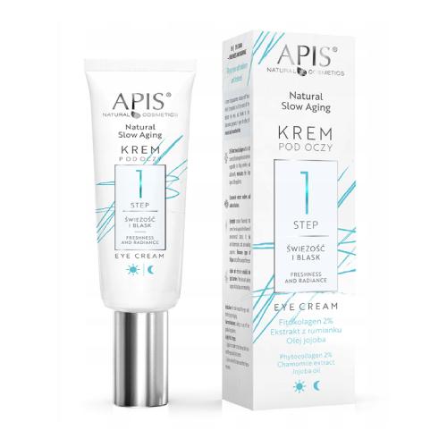 Miniaturka artykułu - APIS Krem pod oczy nadający blask krok 1, 15ml