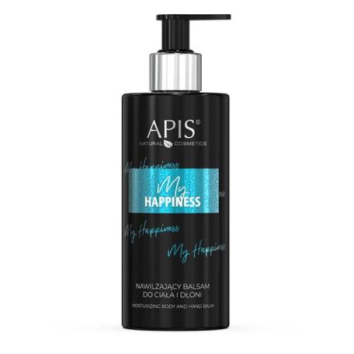 Miniaturka artykułu - APIS My Happiness Nawilżający balsam do ciała i dłoni, 300ml