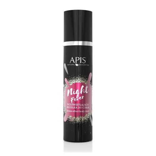 Miniaturka artykułu - APIS Night Fever Rozświetlająca mgiełka do ciała, 150ml