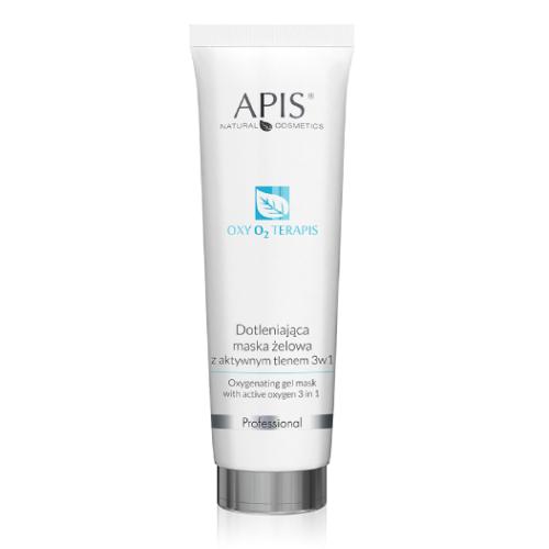 Miniaturka artykułu - APIS OXY O2 TERAPIS Dotleniająca maska żelowa z aktywnym tlenem 3w1, 100 ml 
