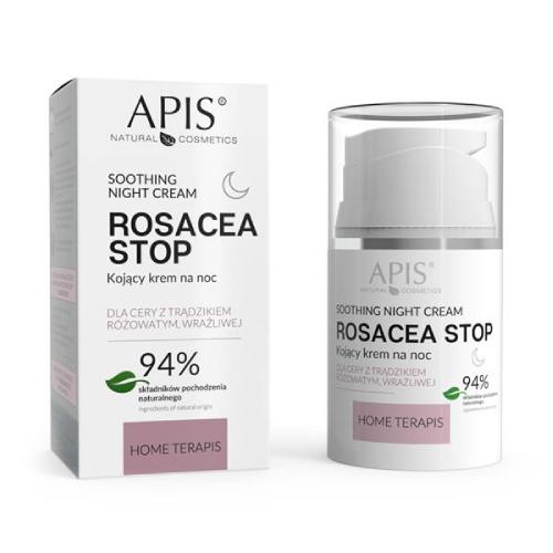 Miniaturka artykułu - APIS Rosacea-Stop Kojący krem na noc, 50ml