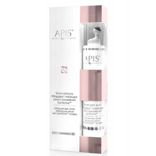 Miniaturka artykułu - APIS Serum pod oczy liftingujące i redukujące cienie  z kompleksem Eye'fective, 10ml