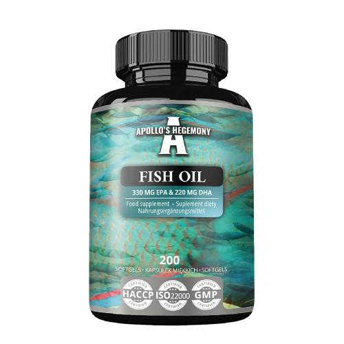 Miniaturka artykułu - Apollo's Hegemony Fish Oil, 200 kaps.