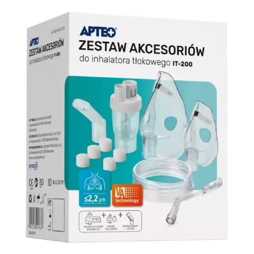 Miniaturka artykułu - Apteo Zestaw akcesori&oacute;w do inhalatora tłokowego IT-200