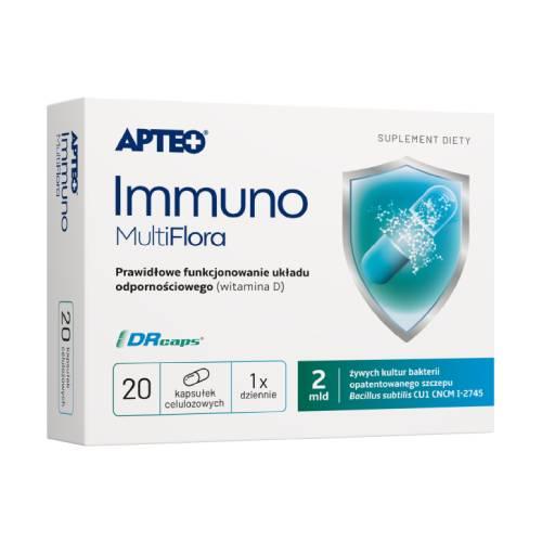 Miniaturka artykułu - APTEO Immuno MultiFlora, 20 kapsułek