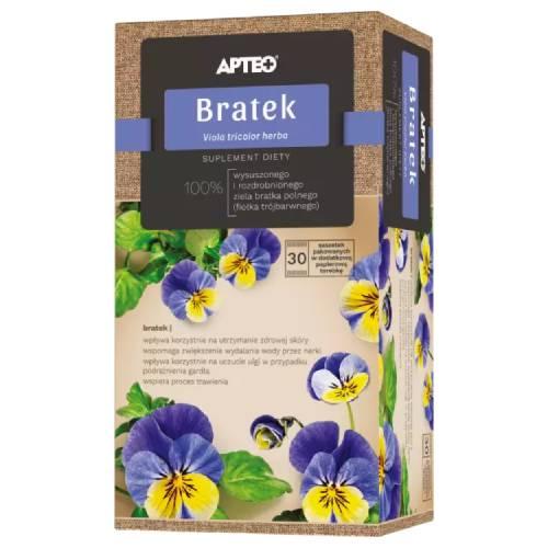 Miniaturka artykułu - APTEO NATURA Bratek, 30 saszetek