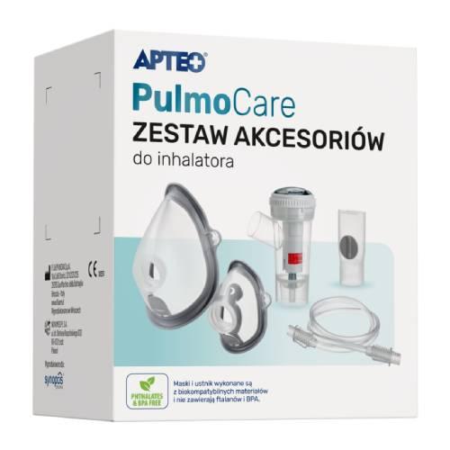 Miniaturka artykułu - Apteo PulmoCare Zestaw akcesori&oacute;w do inhalatora, 1 szt.