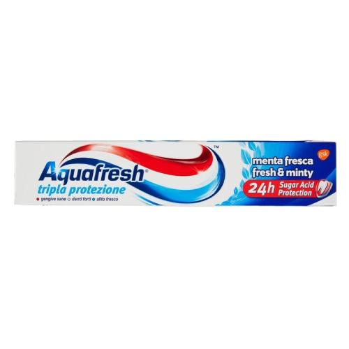 Miniaturka artykułu - Aquafresh Fresh & Minty Pasta do zęb&oacute;w, 75ml