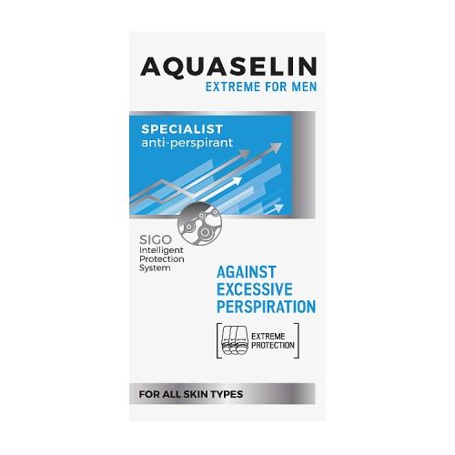 Miniaturka artykułu - Aquaselin Extreme For Men Specjalistyczny antyperspirant dla mężczyzn, 50ml