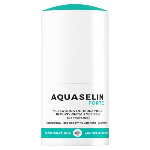 Miniaturka artykułu - Aquaselin Forte Antyperspirant w kulce Kuracja przeciw intensywnej potliwości, 50 ml