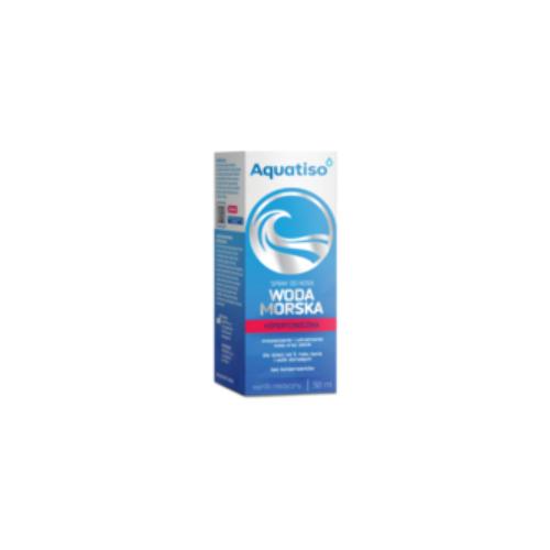 Miniaturka artykułu - Aquatiso Woda morska hipertoniczna Spray do nosa, 30ml