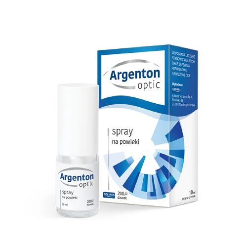 Miniaturka artykułu - Argenton Optic spray na powieki - 10 ml