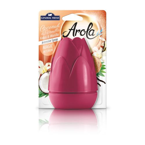Miniaturka artykułu - General Fresh Arola Magiczna Szyszka Odświeżacz powietrza w sprayu Kokos i Wanilia, 40ml
