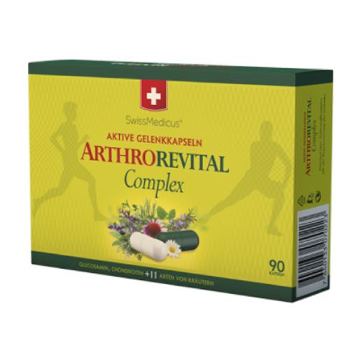 Miniaturka artykułu - ARTHROREVITAL COMPLEX HERBAMEDICUS - 90 kapsułek