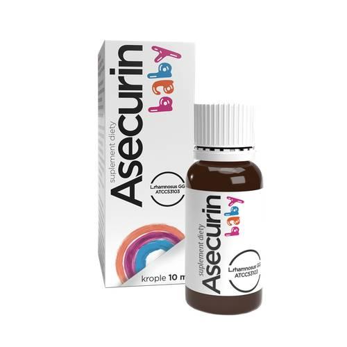 Miniaturka artykułu - Asecurin Baby krople, 10ml