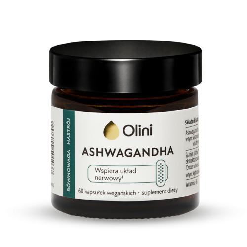 Miniaturka artykułu - Olini Ashwagandha, 60 kaps.