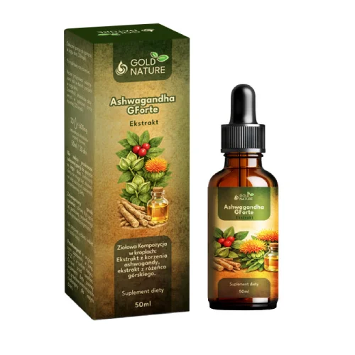 Miniaturka artykułu - Gold Nature Ashwagandha GForte, 50 ml