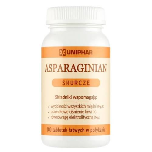 Miniaturka artykułu - Asparaginian Skurcze, 100 tabl.