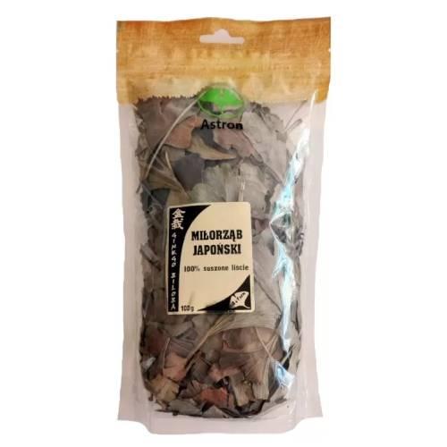 Miniaturka artykułu - Astron Suszone liście miłorzębu, 100 g