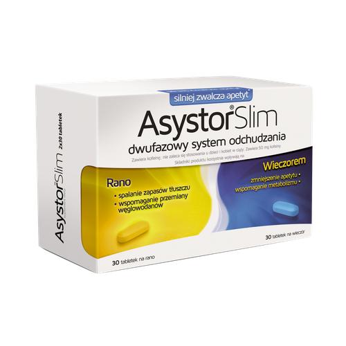 Miniaturka artykułu - ASYSTOR Slim, 60 tabletek