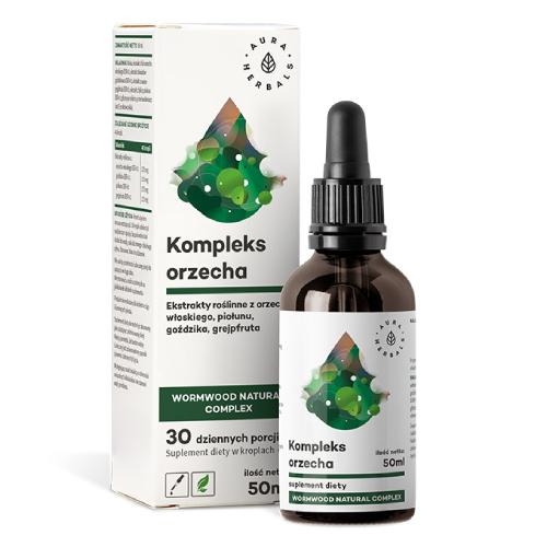 Miniaturka artykułu - Aura Herbals Kompleks Orzecha 30porcji - 50ml