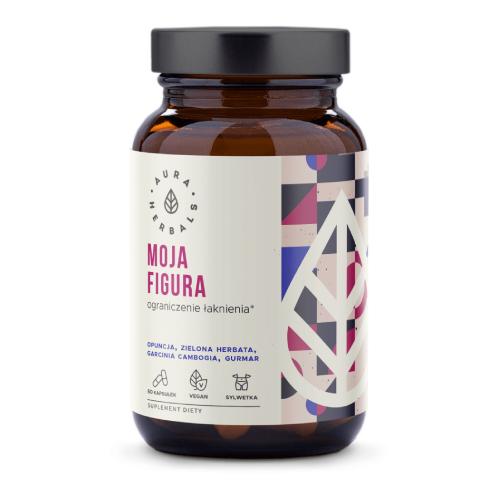 Miniaturka artykułu - AURA HERBALS Moja figura ograniczenie łaknienia, 60 kaps.
