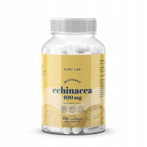 PURE LAB Ekstrakt Echinacea, 170 kapsułek