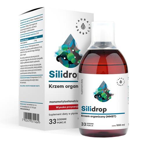 Miniaturka artykułu - Aura Herbals Silidrop krzem organiczny - 500 ml